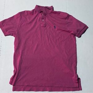 Ralph Lauren Men's Polo Shirt - Burgundy